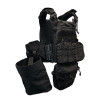 Tile carrier DFP GEN 3 with 9 pouches Black