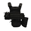 Tile carrier DFP GEN 3 with 9 pouches Black