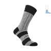 Thermal protective winter socks Protector MiddleHot Black - Gray