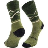 Frontier Fir Merino Green Socks