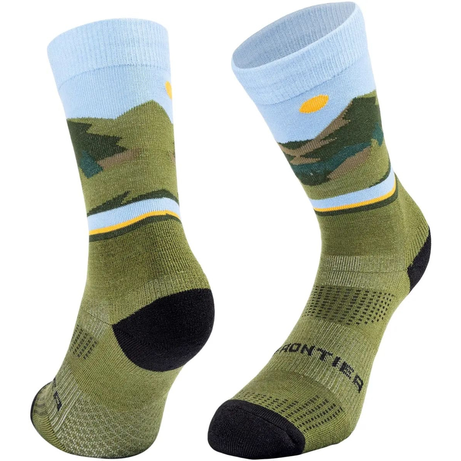 Шкарпетки Frontier Salix Merino Зелений