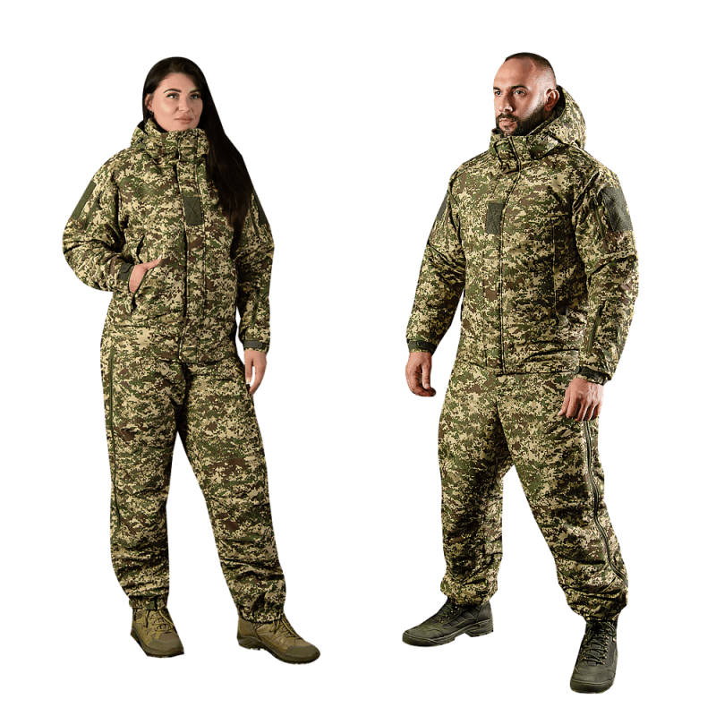 Штани Унісекс Camotec Defender 7 level Хижак-Піксель