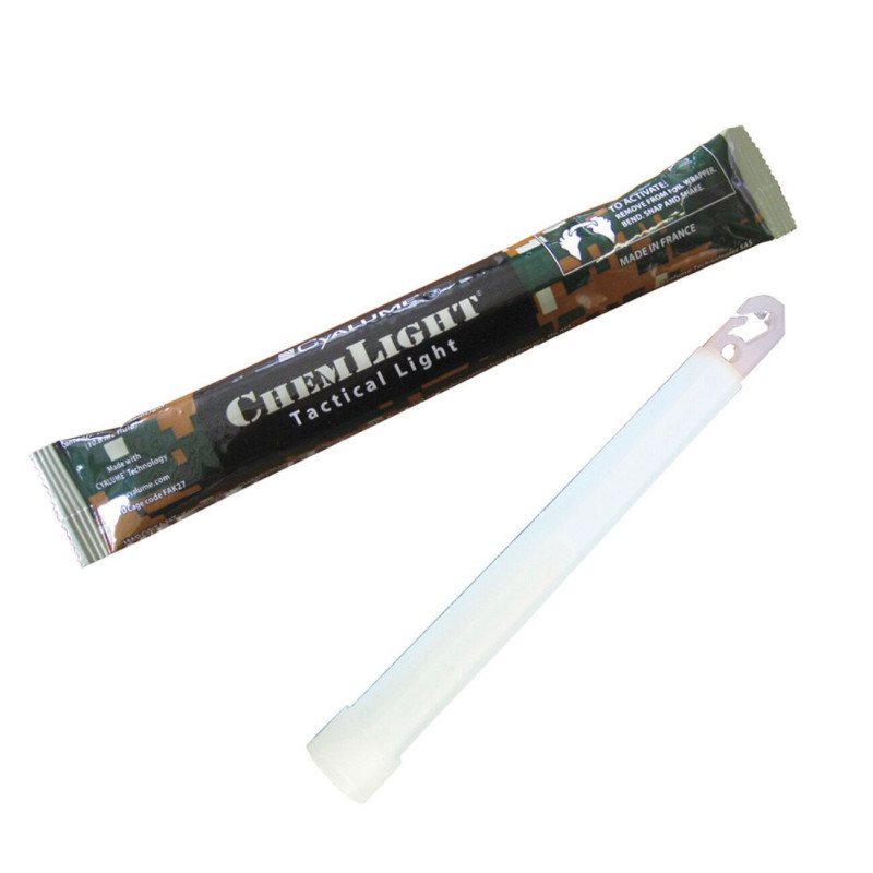 Світлова паличка ChemLight 15 см - 12 год Білий