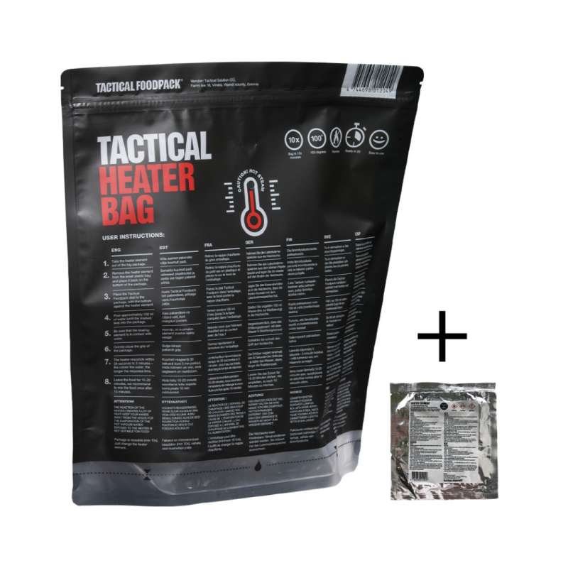 Безполум'яний набір для підігріву їжі Tactical Foodpack Tactical Heater Ration Bag