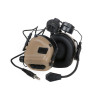 Active headphones Earmor M32H Mod 3 Coyote