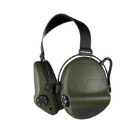 Активні навушники Sordin Supreme T2 Neckband із заднім тримачем під шолом Олива