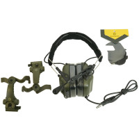 Активні захисні навушники Earmor M32X MOD4 Олива
