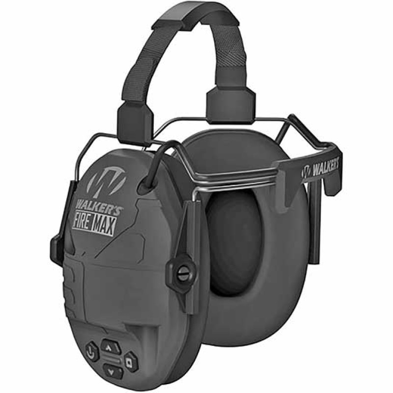 Активные защитные наушники Walker's FireMax Muff Behind The Neck Серый