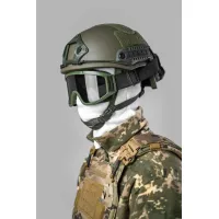 Тактическая балаклава зимняя DFP Белый