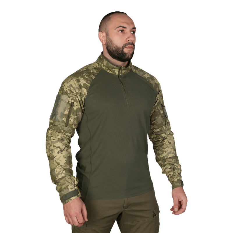 Боевая рубашка Camotec Raid Пиксель - Олива
