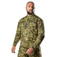 The Camotec Blitz Twill Predator Pixel tactical tunic