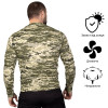 Лонгслів Camotec Bavovna Cotton Піксель