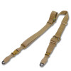 Ремінь 2-точковий Kiborg Gun Sling G-2 з пряжкою швидкого регулювання Triple-X Койот