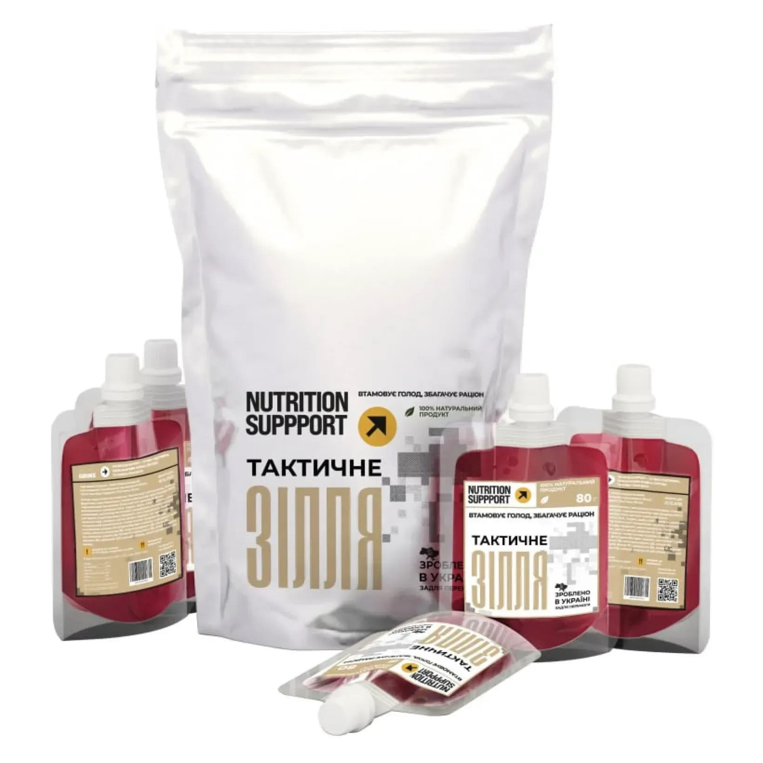 Тактичне Зілля Bionic Drinx Nutrition Suppport (Упаковка 5 шт) 400г