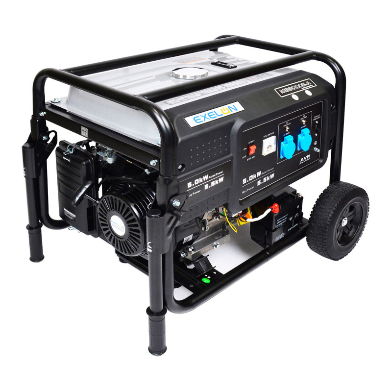 Бензиновый генератор Exelon MB6000E-A - 5.0/5.5 кВт