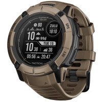 Tactical watch-navigator Garmin Instinct 2X Solar Tactical Coyote