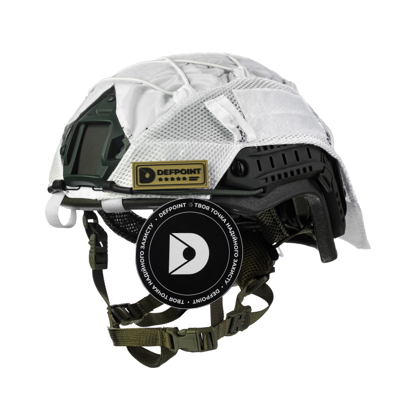 Кавер на шолом FAST DFP Білий