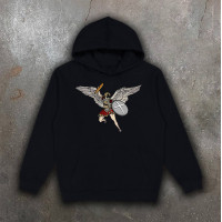 Hoodie with print We Feel "ARCHANGEL" (2029)