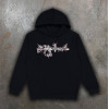Hoodie with print We Feel "BLESSED GUN" (2039)