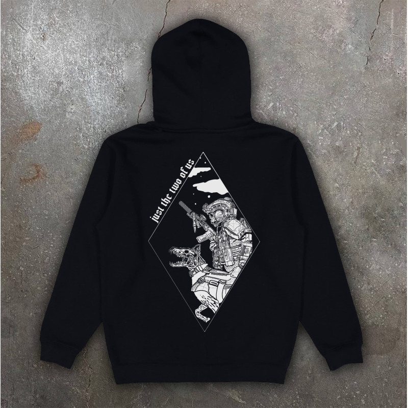 Худи с принтом We Feel "TWO OF US" (2041)