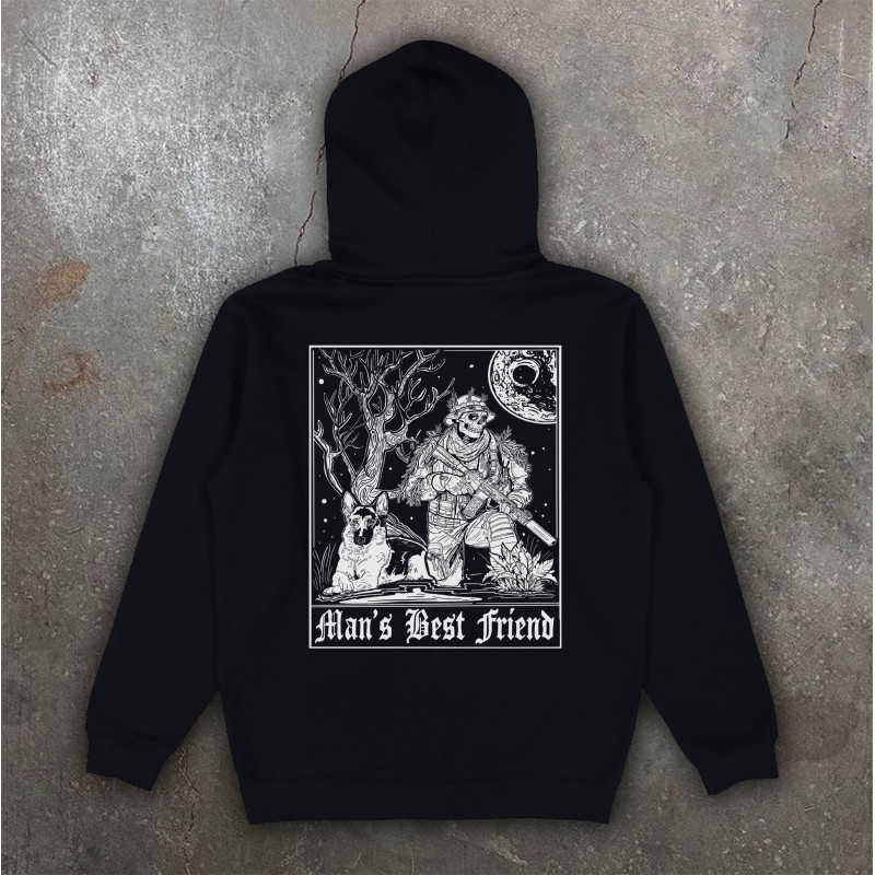 Худи с принтом We Feel "BEST FRIEND" (2042)