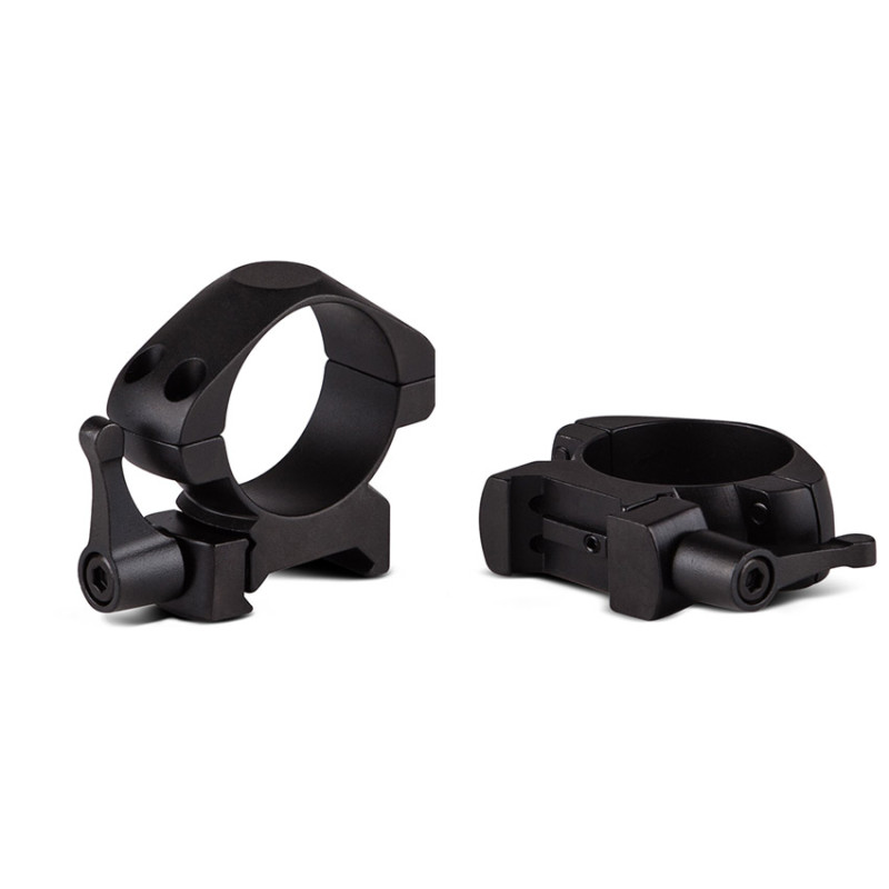 Кріплення для прицілу KONUS STEEL-QR Швидкоз'ємні кільця 25.4мм (високі)