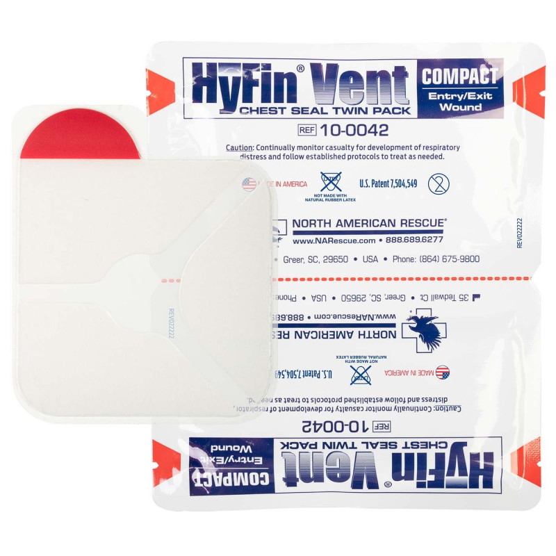 Оклюзійна наліпка Hyfin Vent COMPACT Twin Pack