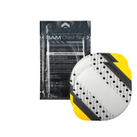 Окклюзионный пластырь SAM Medical chest seal Valved 2.0