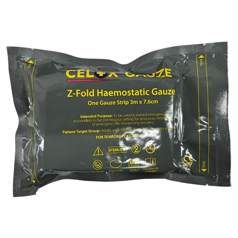 Гемостатичний бинт Сelox Gauze 3м