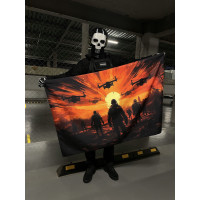 Флаг Corogva Дроны ведут