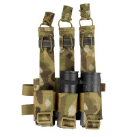 Grenade pouch for 40mm DEFua Multicam grenade launcher.