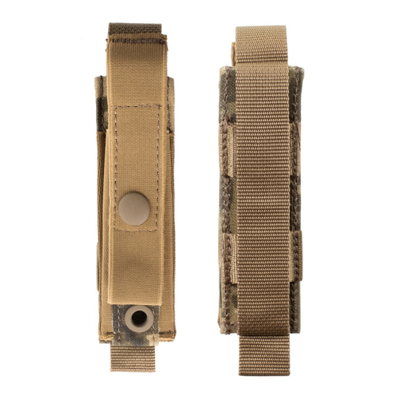 Подсумок военный под пистолетный магазин ПМ / Форт 17, складной нож и мультитул Voyin Voli ММ-14 Пиксель