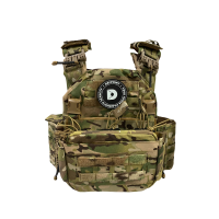 Plate carrier Malva Thorax  + kengu placard with an insert for 3 magazines and an organizer bag L Multicam