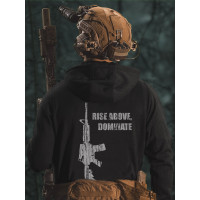 Hoodie Bezet Commando Black