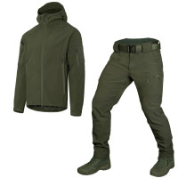 Camotec Stalker 2.0 SoftShell Olive suit