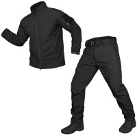 Костюм Camotec Stalker Phantom SoftShell Черный