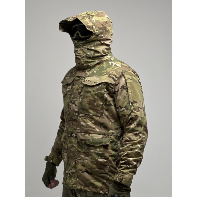 Куртка демісезонна з шиєю DFP Мультикам