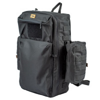 Backpack for drone, batteries and laptop DEFua OMMP Black