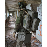 Large Malva Olive drone backpack