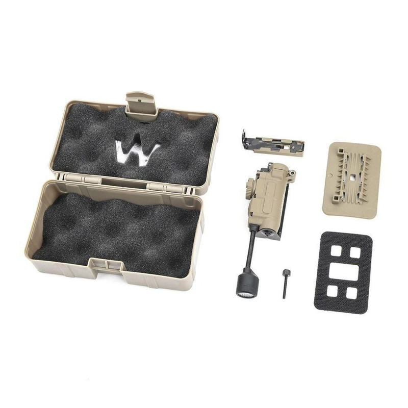 Фонарик на шлем WADSN Sidewinder Stalk MPLS 5LED