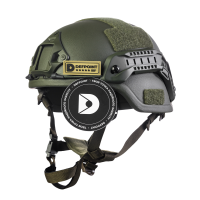 Каска (шолом) MICH 2000 NIJ IIIA. Матеріал: НВМПЕ. Колір: Олива