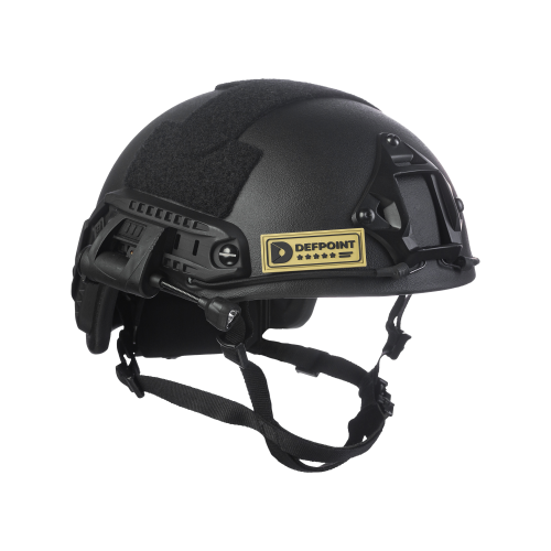 Тактический фонарик DFP LT-09-T на шлем FAST/MICH Черный