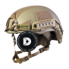 Шолом (каска) FAST NIJ IIIA. Матеріал: НВМПЕ. Колір койот