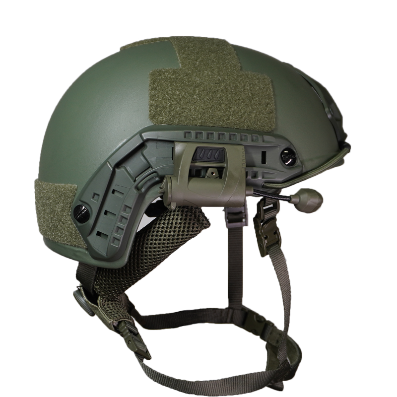 Тактический фонарик DFP LT-09-T на шлем FAST/MICH Олива