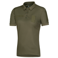 Женское поло Camotec Pani Army ID CoolPass Олива