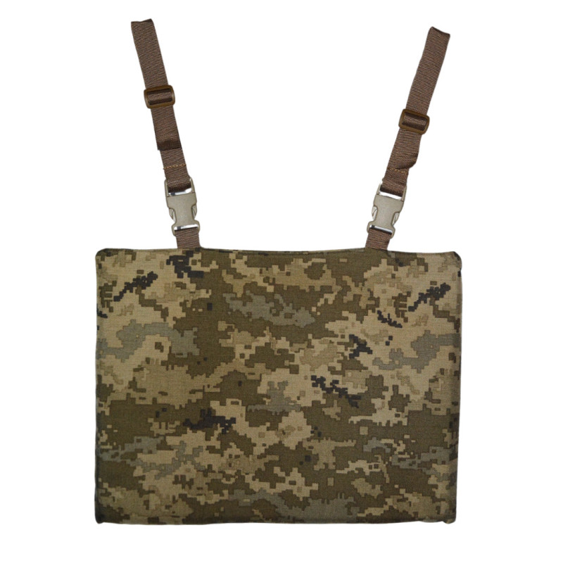 Тактичний каремат з балістичним пакетом 2-й клас Добронь ММ-14 Піксель