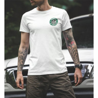 Футболка We Feel Guns and coffee Белый