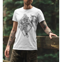 Футболка We Feel Fck death Белый