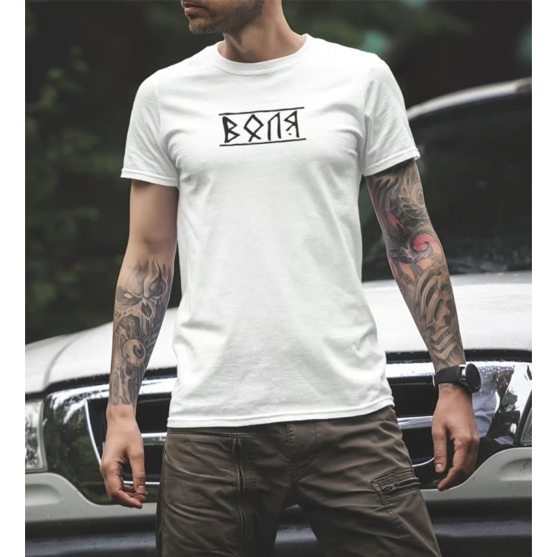 Футболка We Feel Воля Білий