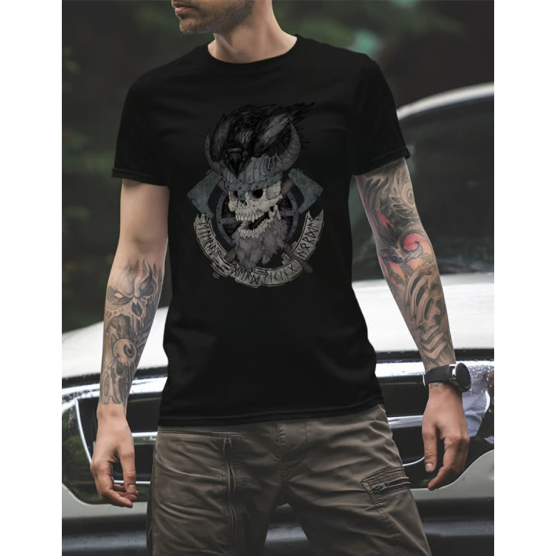 Футболка We Feel Viking Чорний